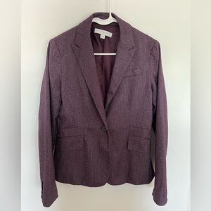 New York & Co. purple/plum colored blazer, size 6 stretch
